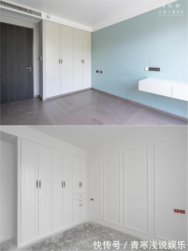 卧室|木工强调,卧室打衣柜有个小细节,靠近床头上下分2段才叫好用