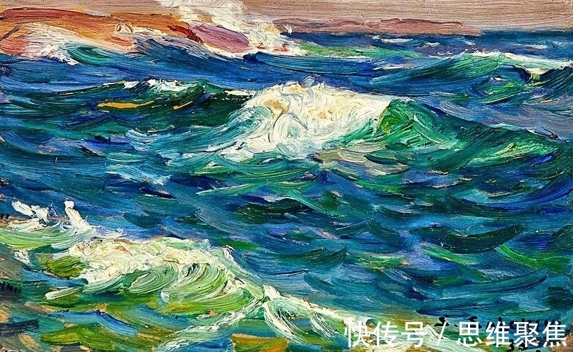 桑特里#笔意未尽的挥洒,印象派画家桑特里的绘画作品