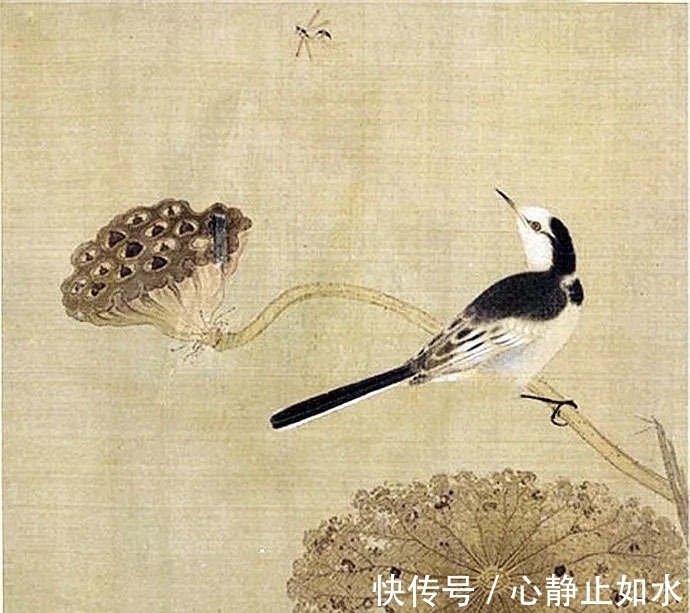 紫燕!佳人过小桥,隔岸谁家吹玉笛,春风含笑柳千条