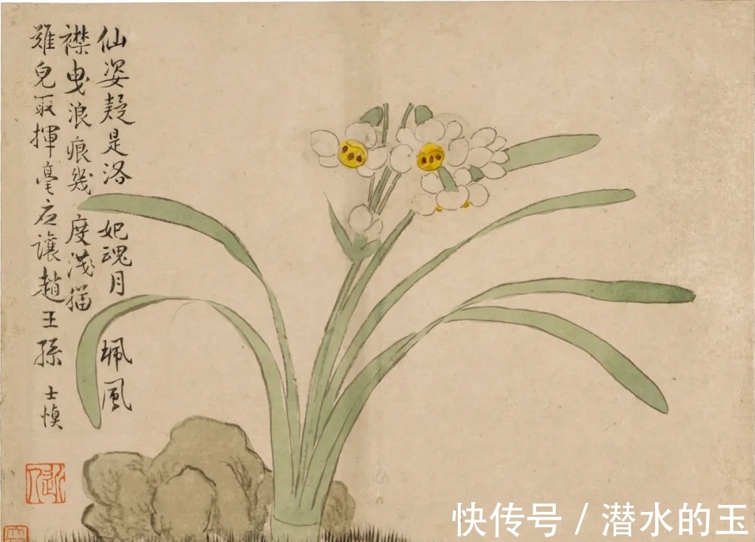 花卉图$汪士慎:一生心事为花忙丨私享艺术