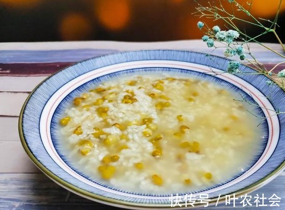 绿豆粥|熬粥,冷水还是热水下锅10人里8人做错,难怪粥不稠还不香