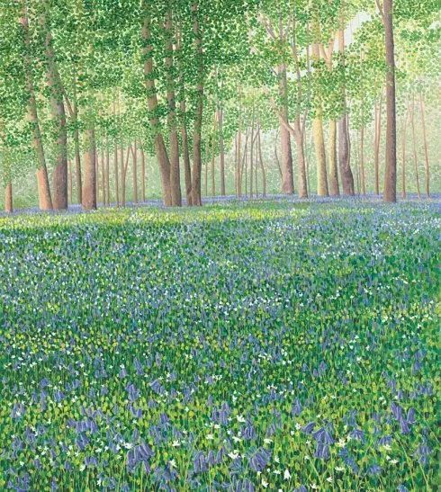 l她的画只用点,点了11年,点出了美到窒息的花园!