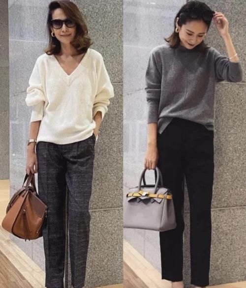 中年女性穿得“花里胡哨”显老气!多用基础搭配,简约高级