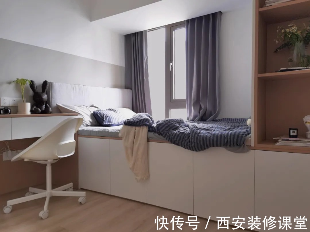 定制|90㎡三室刚需,木色温暖家