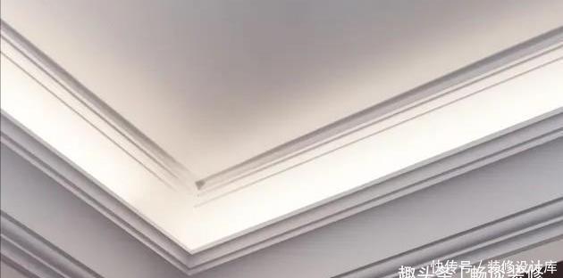 位置|新房装修坚持不做吊顶，2种石膏线安装方法，让全屋更漂亮