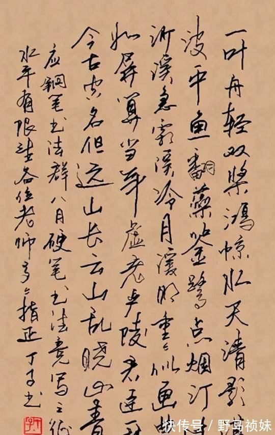 田英章&欧楷大咖田英章也擅草书，其草书跌宕起伏，大气磅礴，让人佩服