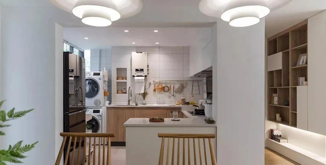 操作台|小户型这样装吧台,既是隔断又是餐桌,情调满分还不占空间!