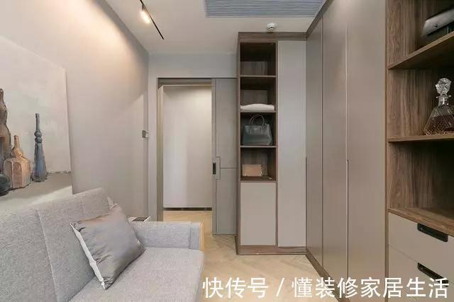 小户型|90㎡现代轻奢风,一进门就美到了,主卧床头灯的设计好浪漫