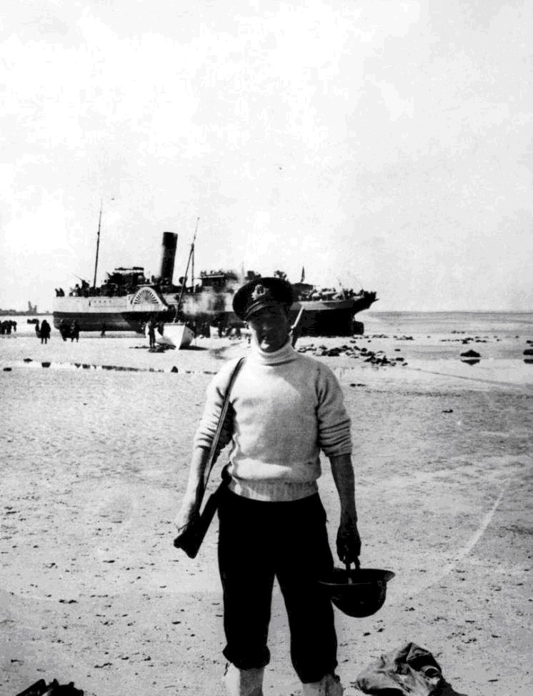 海滩|“我们将在海滩作战!”:黑白历史照片纪念敦刻尔克大撤退80周年