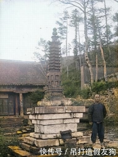 老照片：1907年五台山，显通寺、竹林寺、清凉寺等庙宇景观！