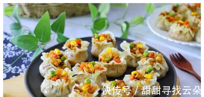 糯米|想吃烧卖不用买，教你在家做，面都不用揉，皮薄馅大，一屉不够吃！