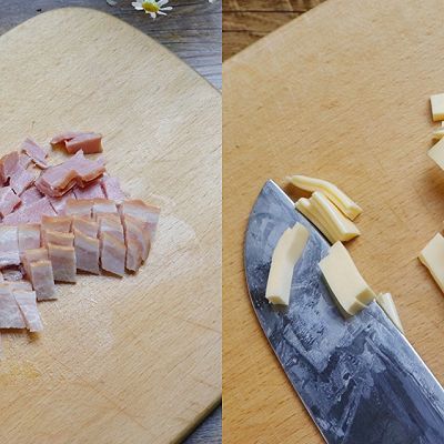 芝士鸡蛋培根|芝士鸡蛋培根吐司杯