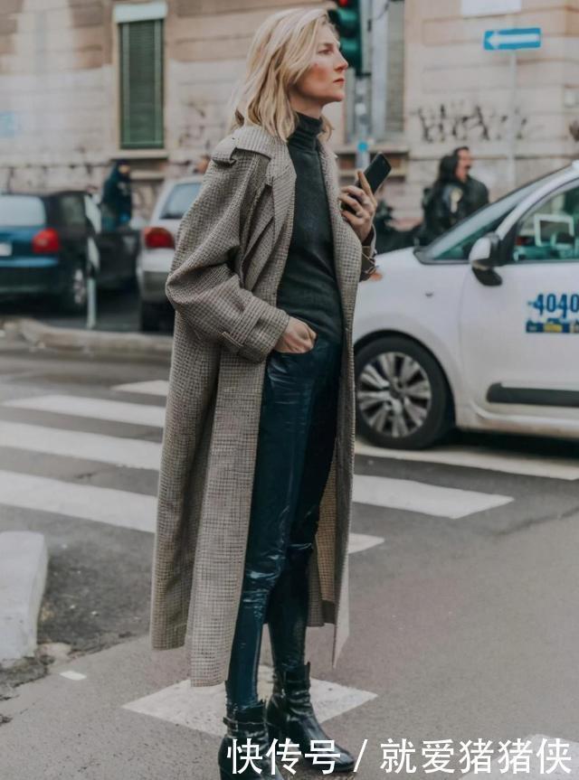 高领这样搭,时髦又个性,超气质