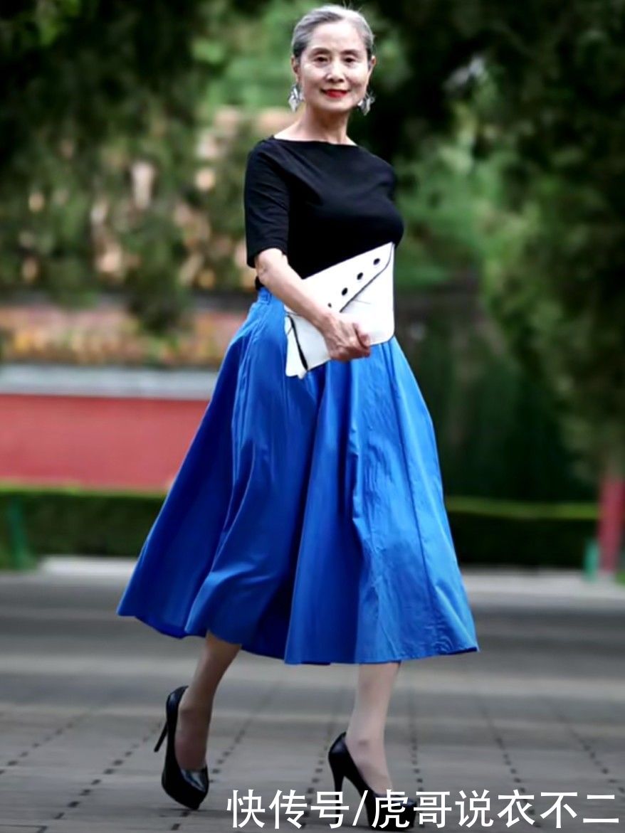 不老女神|这才是70岁奶奶该有的姿态，真实自然不做作，优雅老去才最美好