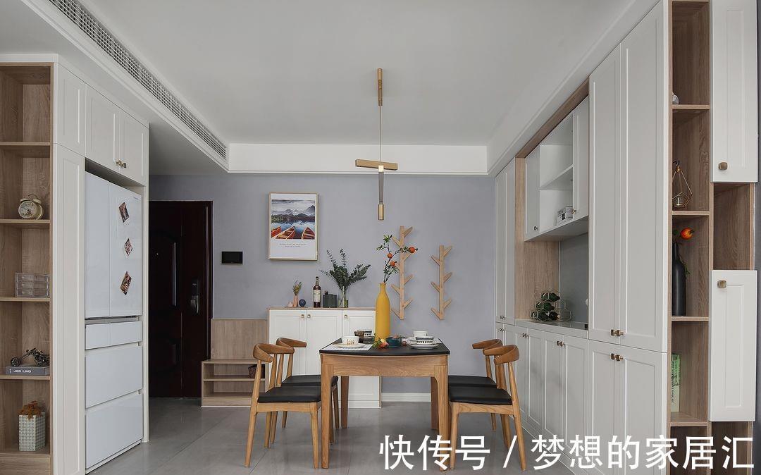 小户型|50平的小公寓，合理解决收纳问题，实用的同时也要精致起来！
