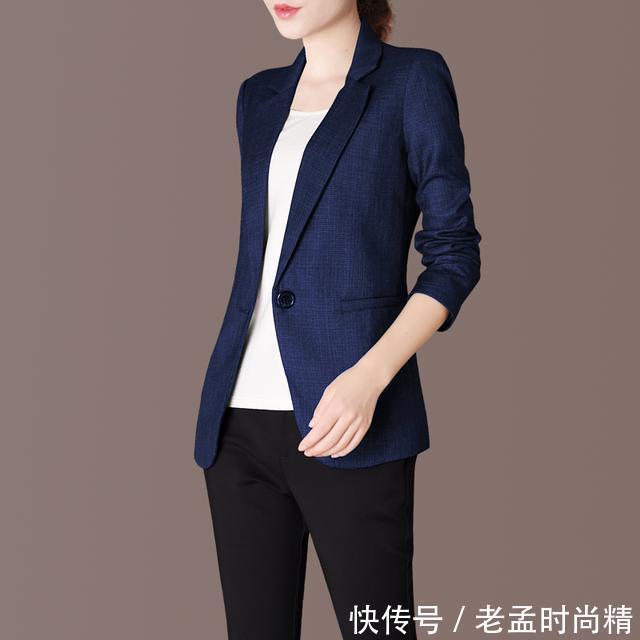 真丝连衣裙|30+白领丽人春款时尚职业装,休闲西装+真丝连衣裙