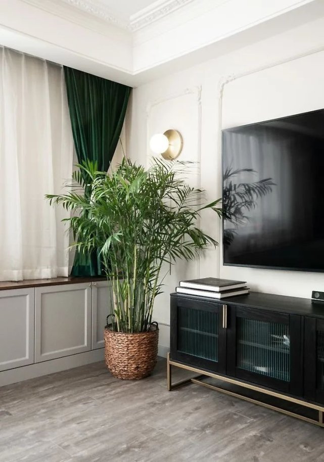 三居室|118㎡优雅美式三居室,高颜值隔断强势入镜!