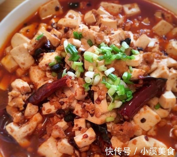 豆腐|美食推荐豆腐炒肉末、凉拌芝麻菠菜、麻辣水煮鱼、剁椒烧茄子