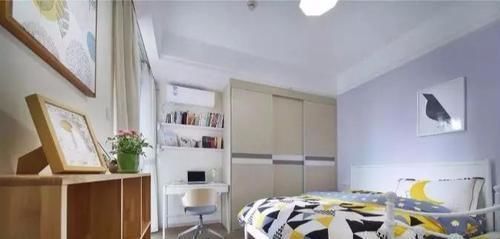 卧室|卧室就这样装吧太实用了,一房能当两房用,连书房都可以省了