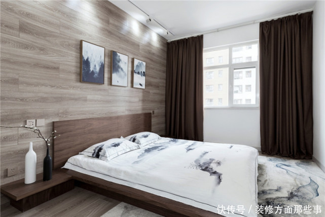 东方之美|153平黑白风中式三居室,简朴优美,典雅大气