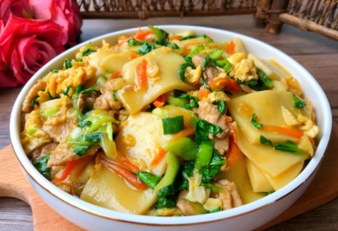 翻炒|早餐,我家就喜欢吃它,软糯鲜香,营养又美味