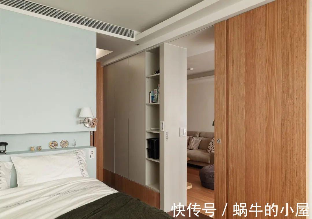 小公寓|小户型yyds！看人家这套43㎡MUJI风小公寓，1㎡都不浪费！