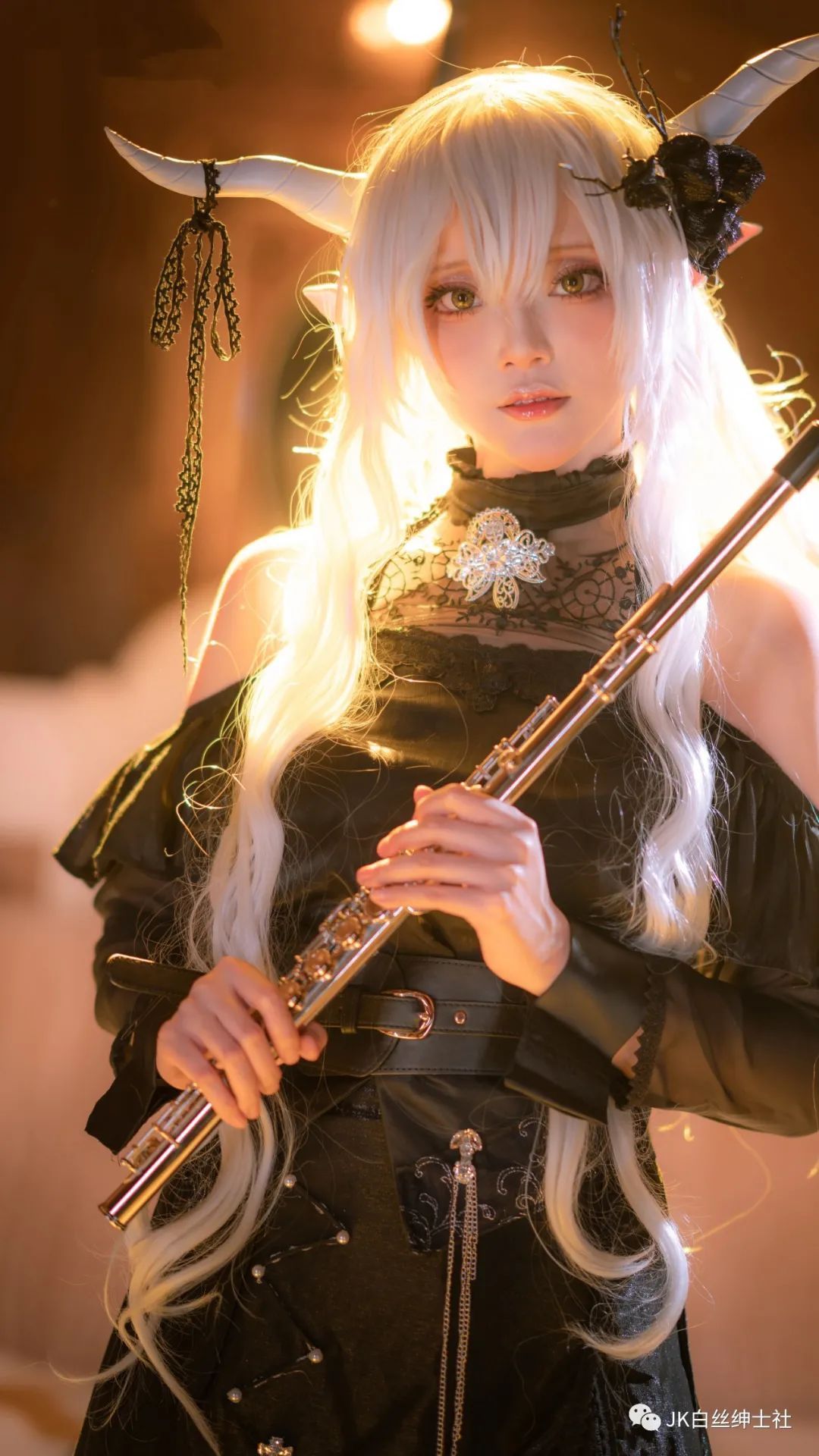 cos|cos:明日方舟音律联觉闪灵 cos正片@黑龙