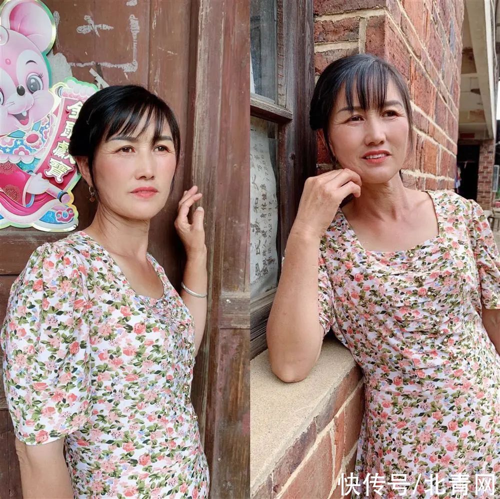 女孩免费给农村女性化妆感动无数网友，“村妇”变妆前后对比令人泪目