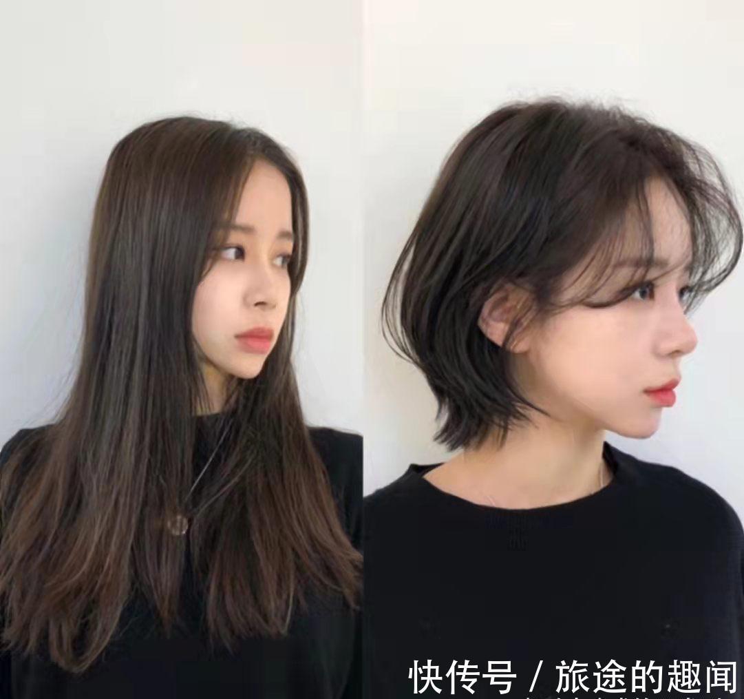 脸型 换对发型有多重要，时尚减龄又显脸小，这10款发型让你颜值翻倍