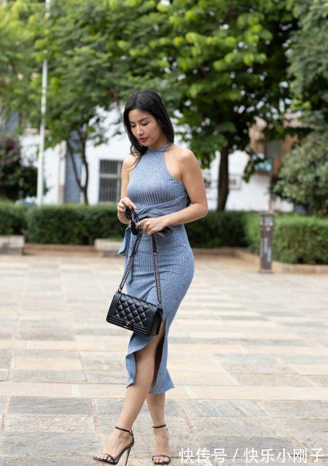 连衣裙 潮流个性的连衣裙穿搭彰显一丝活力,时尚雅致又清爽,大方得体