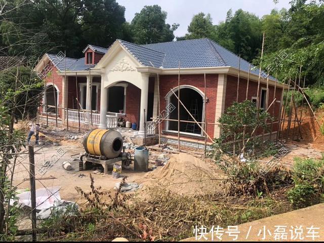 图纸|别拿一层不当别墅!5个真实案例,告诉你在农村建一层别墅有多爽