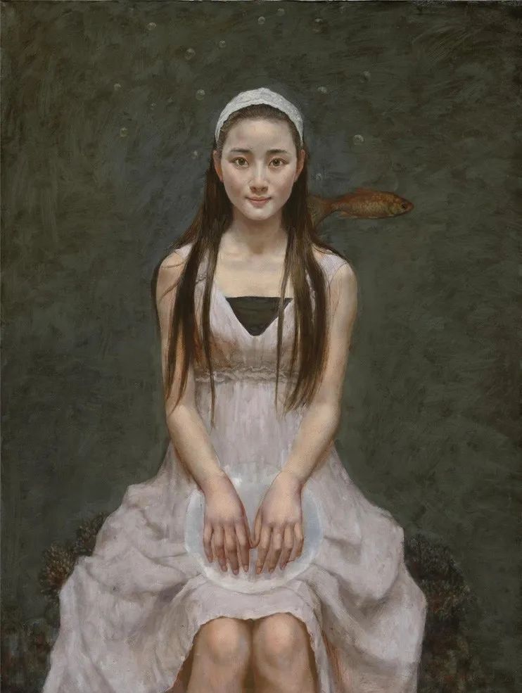 何立怀&他的作品给人一种优雅美丽、宁静升华的感觉