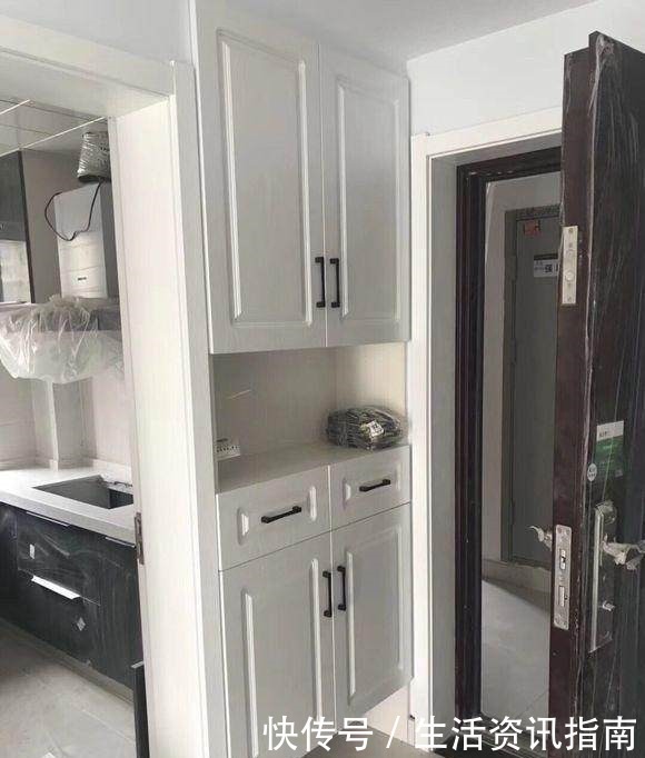 鞋柜|新房完美毕业了,好喜欢进门的鞋柜设计,整个家简洁有力!