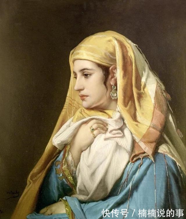 服饰#康拉德·基塞尔,把贵妇们的容貌与服饰,表现得极为富丽奢华!