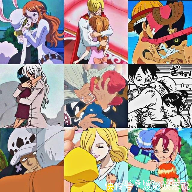拥抱|海贼王中9个温馨的拥抱,路飞拥抱了这5人,每一次理由都不同