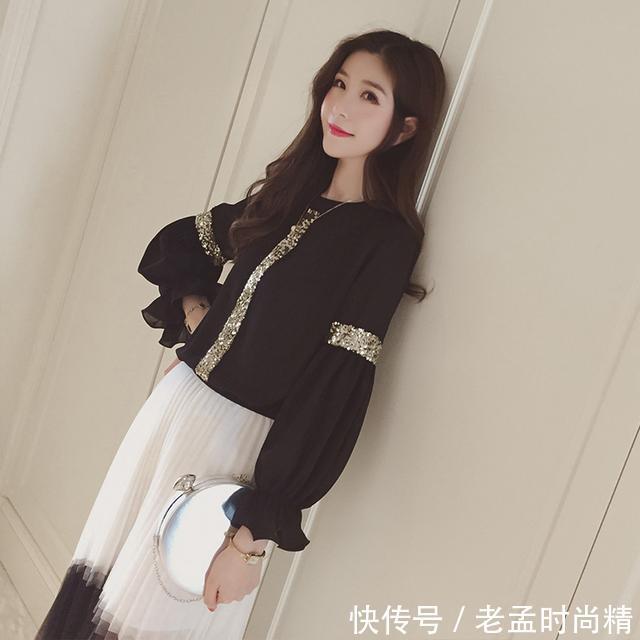 小清新 春夏季女神挚爱的雪纺衫,散发着清新的风韵