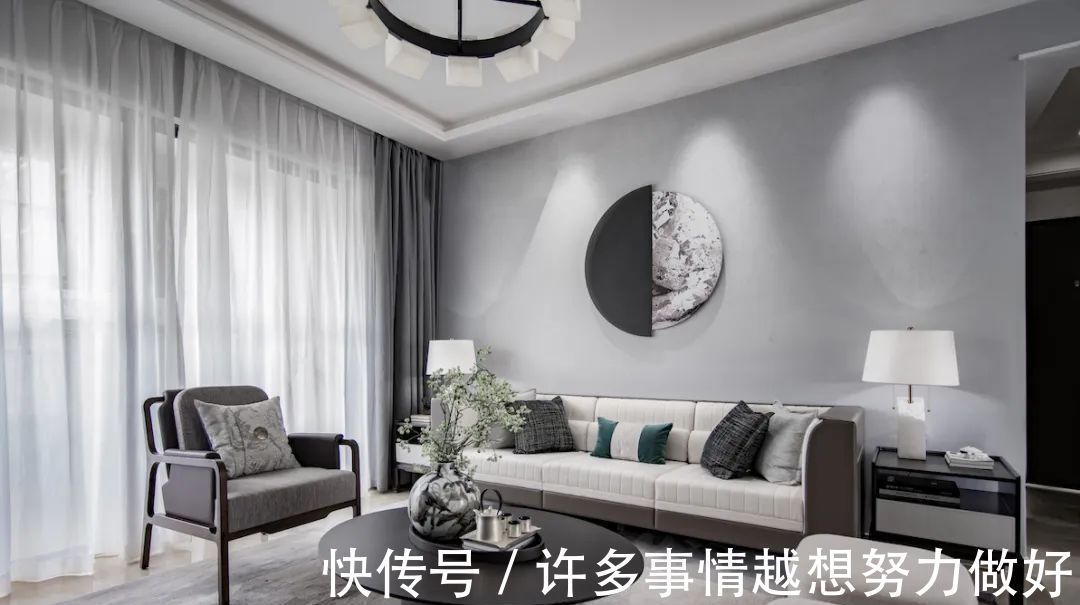 瓷器|见过最惊艳的新中式,139㎡禅意之居,里面的客厅茶室,太喜欢了