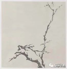 梅花$分享几组写意梅花创作示范
