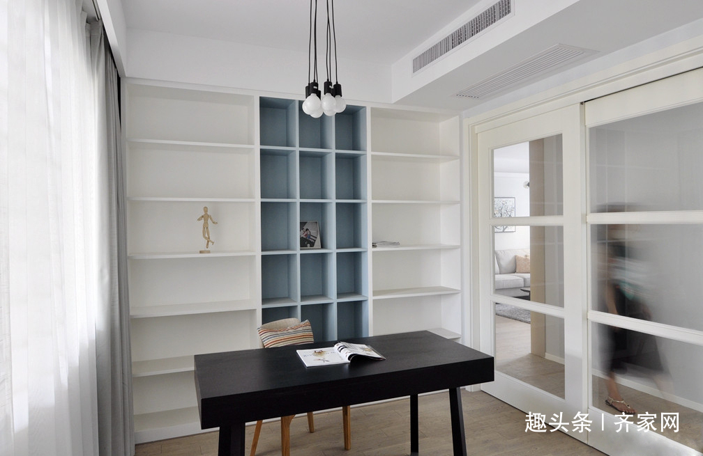 简约|110平现代简约两居,生活品味以及健康时尚的消费理念