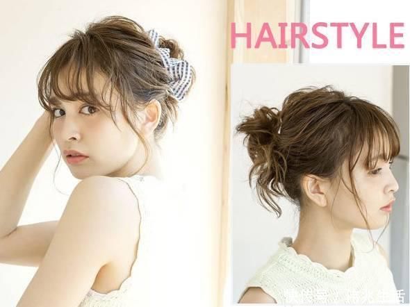 甜美|还在披发?盘起来吧!扎这些发型,甜美清爽又迷人~