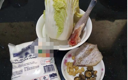  冷天，给儿子做了这早餐，当饭又当菜，吃它能量满满