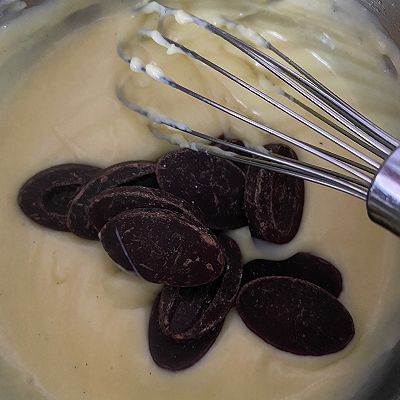 香草膏|巧克力酥皮泡芙