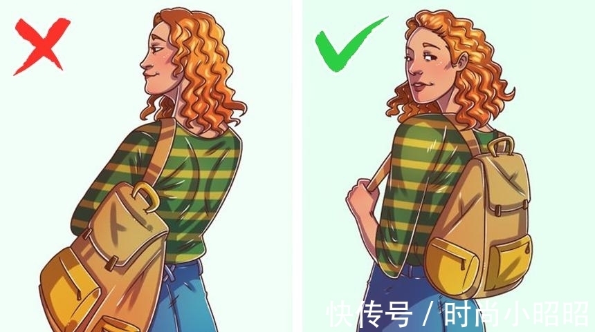 肩膀|可能会对你的背部和肩膀带来伤害的7种携带包包的方式