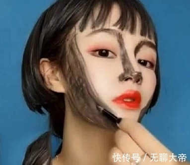 化妆术|女孩因为自己的脸大,特意化了美美的妆容,像是刚韩国整容回来