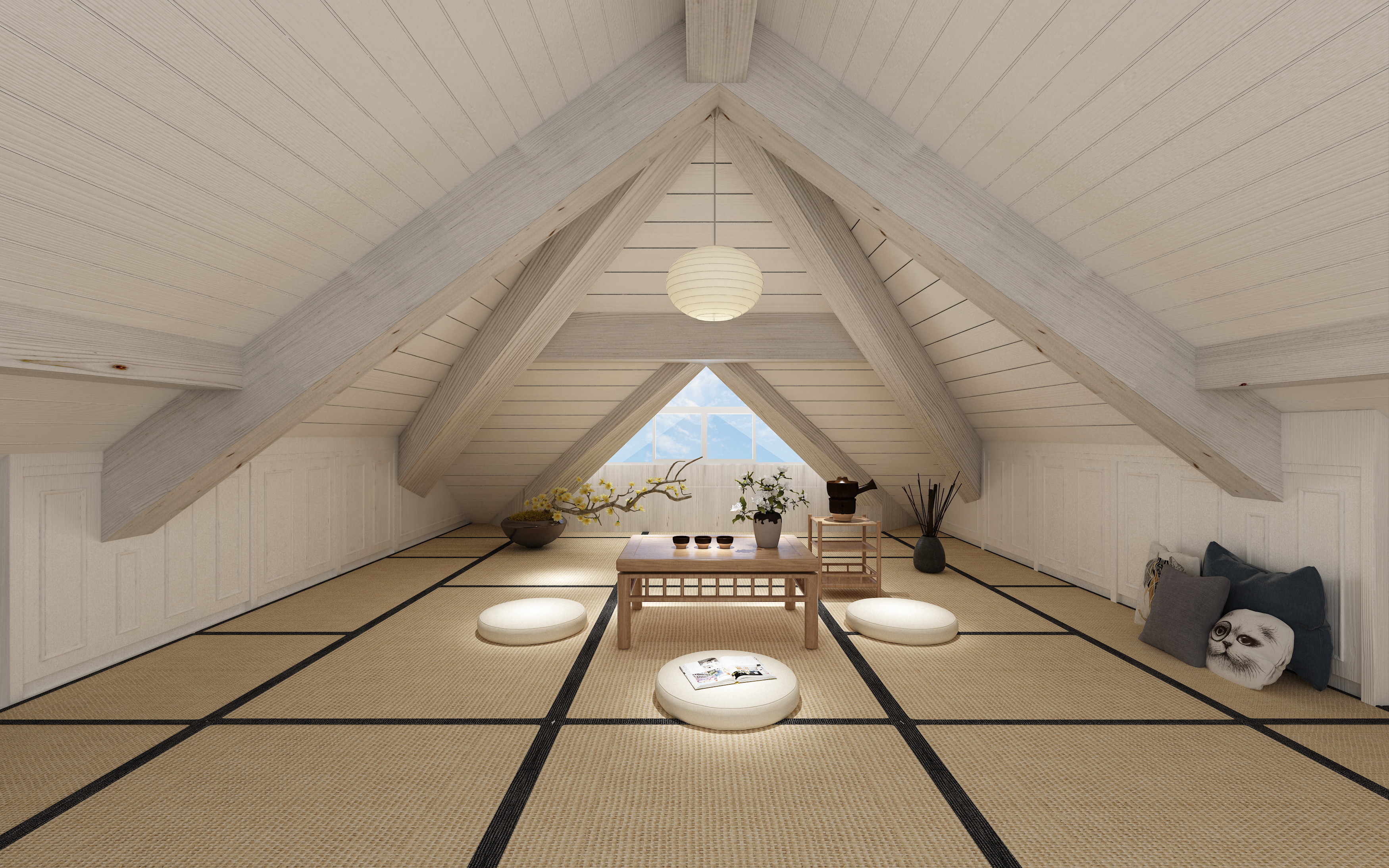 简约|480㎡简约美式,化零为整,打造大空间