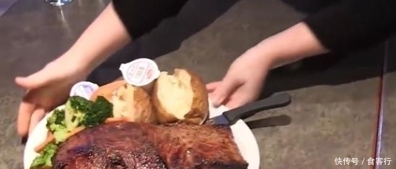 越来越好|美国“最任性”自助餐,吃完1份牛排终身免单,网友来中国试试