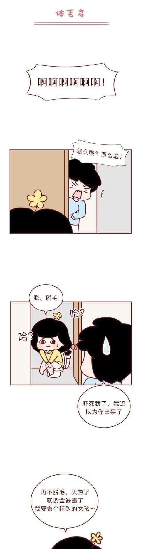 身上|漫画女生最不满意身上哪些部位据说最后一条是大多数