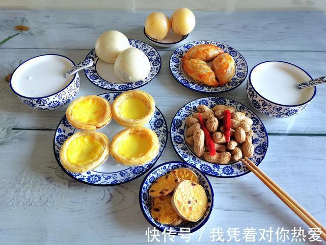 老两口的最佳早餐，每天都不同，20分钟上桌，营养全面，味道好