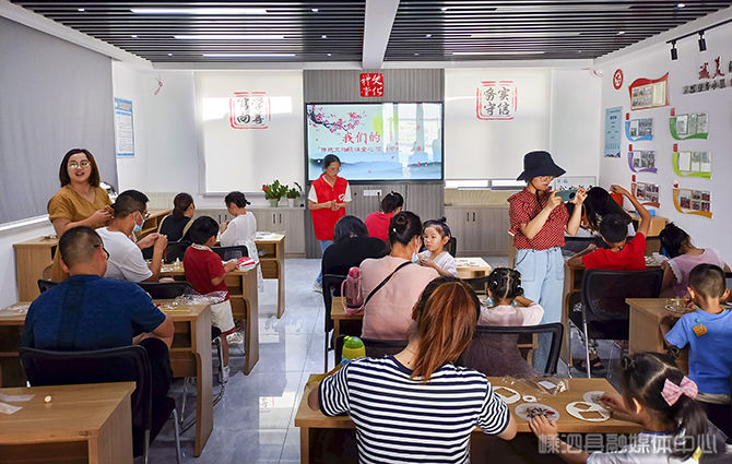 五龙乡！【我们的节日】传统文化浸润童心 浓情中秋巧手共度