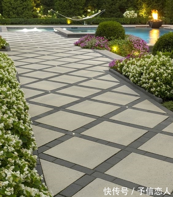 庭院地面怎么铺?7种常用的庭院地面铺贴样式,建议收藏